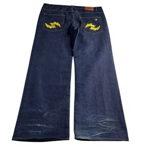 NEW Cavi Jeans Men's Size 40x32 Blue Regular Straight‎ Relaxed Fit HipHop Street
